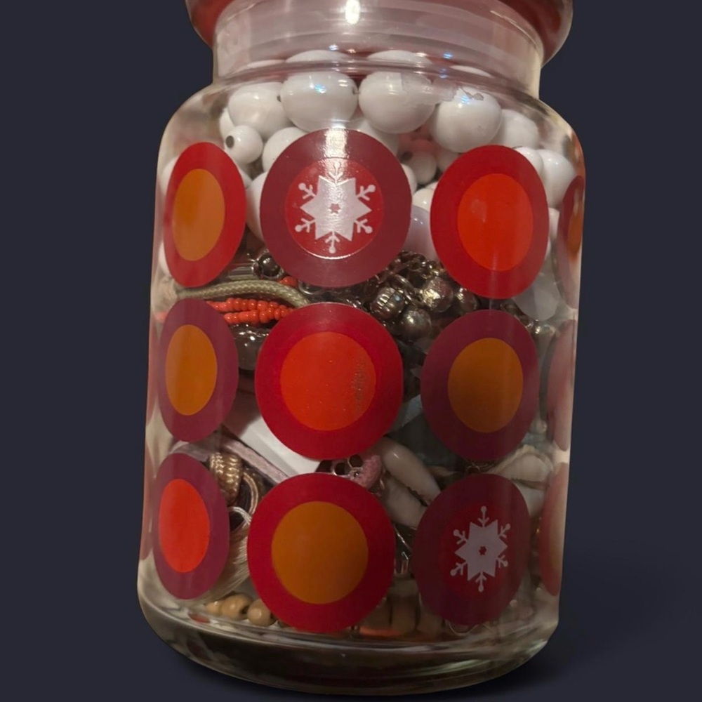 chunky/random jewelry jar